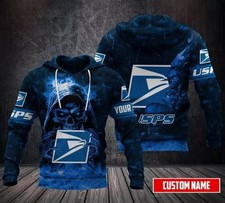 Personalized Postal Service Hoodie 3D, Printed Hoodie