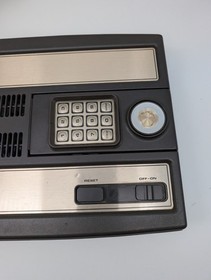 Mattel Intellivision Model 2609 Video Game Console For Parts Black Screen