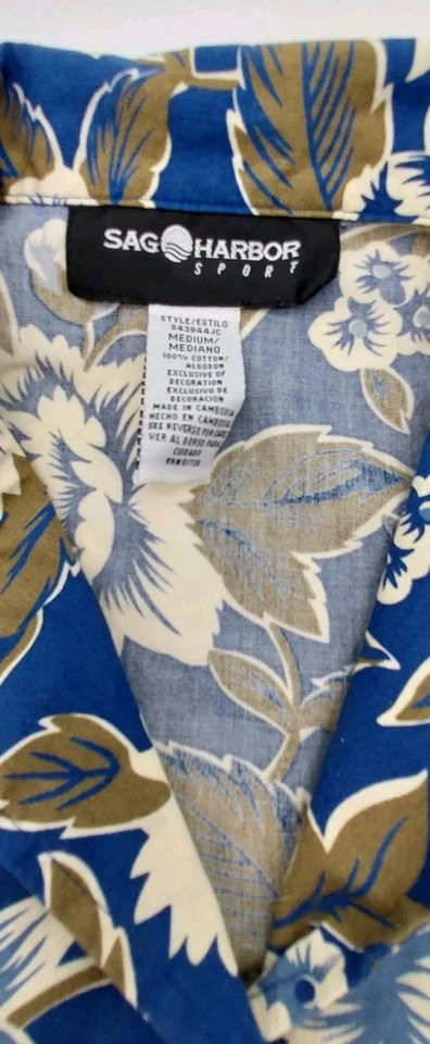  Camisa Hawaiana Manga Corta Med Foto 2 de 4