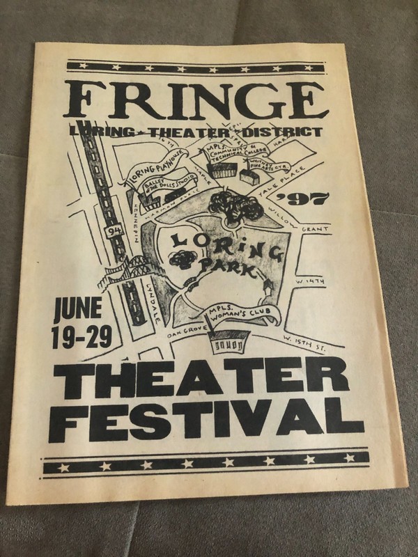 MINNESOTA FRINGE THEATER FESTIVAL June 1997 Program