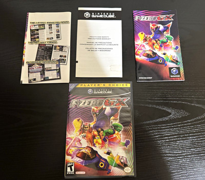 F-Zero GX Player's Choice (Nintendo GameCube, 2003) Complete-In-Box