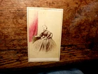 SCARCE-LINDOP---1860S--ST.THOMAS-WEST--ONTARIO,CANADA-- CDV PHOTO