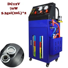 12V Automatic Transmission Fluid Oil Exchange Flush Cleaning Machine 5.3gal*2