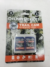 Delkin Devices DDSDTRL-2X32 Trail Cam SD Memory Card