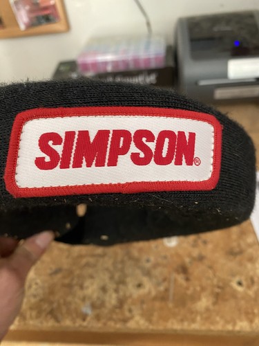 Simpson Safety 23022BK Padded Nomex Neck Brace (Black)
