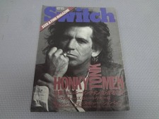 G2-F12 Switch Magazine 6 1988-12 Keith Richards Honky Tonk Men Rogue'S Poem