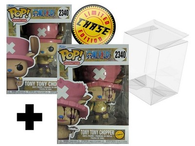 # 2340 Funko POP One Piece Tony Tony Chopper CHASE Version + Standard  shipping