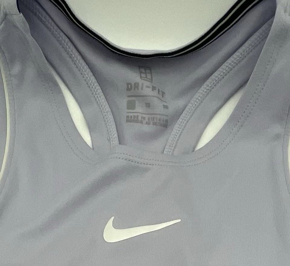 Vestido Tenis Nike Court Dri-FIT Lavanda-Color LILA 207230-100 Blanco Juvenil XL Foto 2 de 4