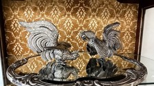 Camusso Peruvian Sterling Silver Rooster Set