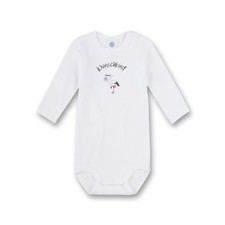 Sanetta Baby Body Langarm Wunschkind Gr. 56 62 68 74 80 86 92