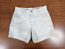 Vineyard Vines By Shep  Ian Women's Beige Cotton Khaki Shorts Size 28