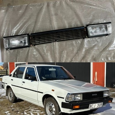 Toyota Corolla 1982- KE70 Front Headlights & Grille Set Ready ship