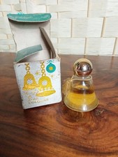 Vintage Avon Bottle Christmas Bell  Rapture Cologne In Original Box 0.5 Fl.Oz