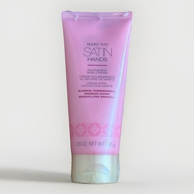 SEALED Mary Kay Satin Hands NOURISHING SHEA HAND CREAM Blissful Pomegranate 3oz