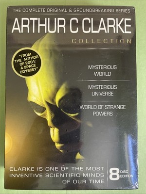 Arthur C Clarke DVD - Collection -  Sealed - 8 Disc - Shrink see description