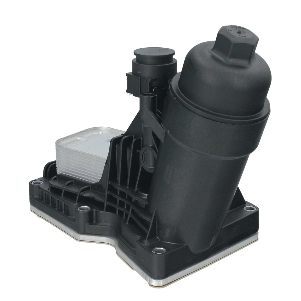 Carcasa del filtro de aceite + filtro de aceite con radiador de aceite para BMW Serie 1 F20 F87 Serie 3 Serie 5 N57 X1 X3  - Imagen 3 de 4