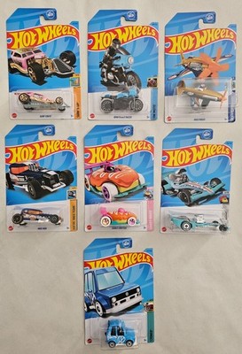 HOT WHEELS 2023 7 REGULAR TREASURE HUNT/CHASE LOT OF 7