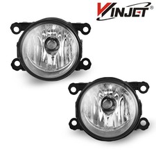 For 2005-2009 Ford Mustang Replacement Fog Lights Clear Glass Lens Wbulbs Pair