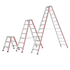 Hymer 8024 Stufenstehleiter Stehleiter beidseitig begehbar TRBS konform