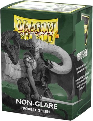 Dragon Shield - Non Glare Forest Green - Standard Card Sleeves (Pack of 100)