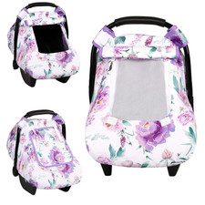 Car Seat Cover Baby Infant Car Seat Covers Canopy For Baby Girl Boy Cozy Wi