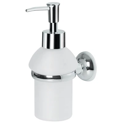 spirella Wand Seifenspender Bad Wandmontage 200ml Weiß Kleben oder Bohren - Bild 1 von 3