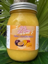 Wild Crafted 100% Organic Sea Moss Gel-Mango Passion Fruit