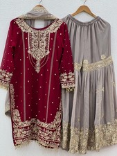 Pakistani Salwar Kameez Ready To Wear Dress Suits Indian Party Bollywood Wedding