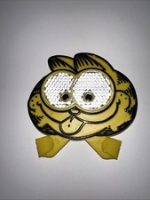 1978 Garfield Bike Reflector United Feature Syndicate VTG YELLOW