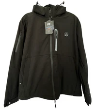 Heated Jacket Coreedge All Area NWT Unisex Sz Large LESS Battery Pack Black