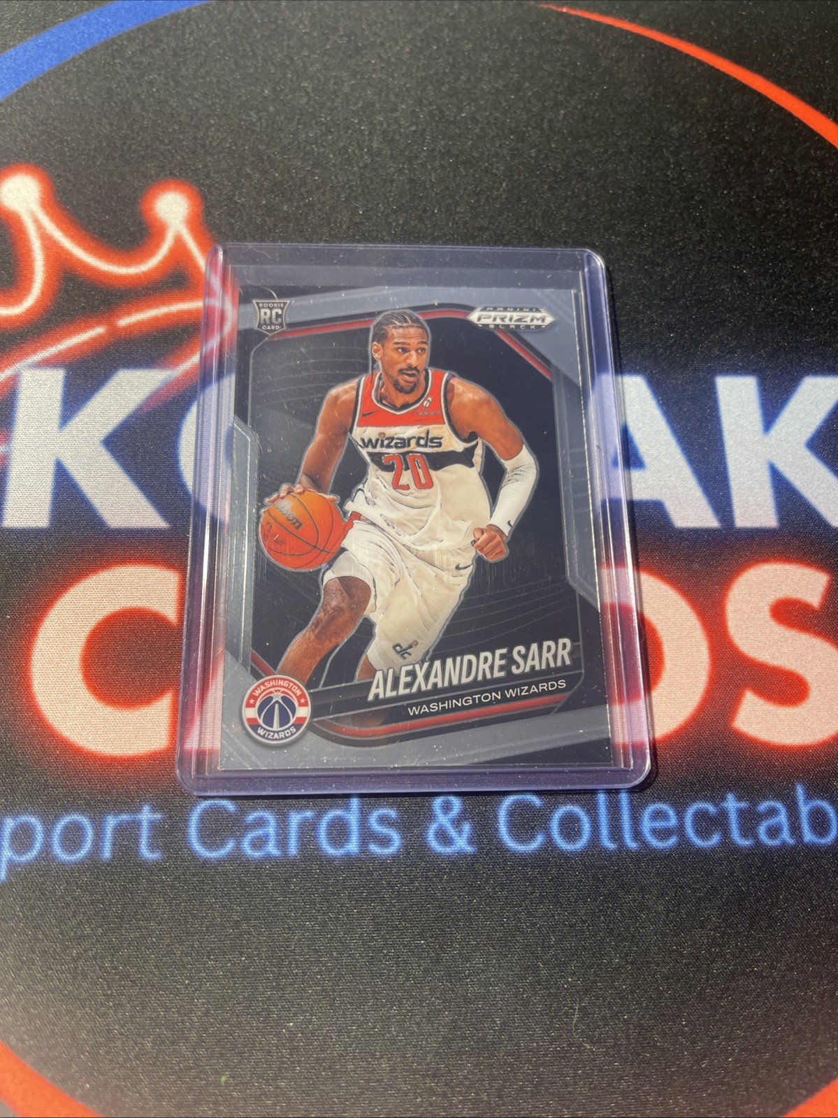 2024-25 Panini Prizm Black - Alexandre Sarr, Alexandre Sarr #46 (RC)