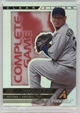 2013 Panini Pinnacle Clear Vision Complete Game Felix Hernandez #CV7 5x5