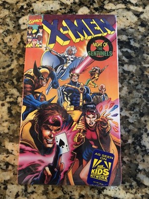 X-men Night Of The Sentinels VHS Sealed Tape 1992 Vol. 1