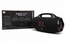 New JBL Boombox 4 Portable Waterproof Bluetooth Speaker w/ AI Sound Boost- BLACK