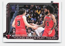 2025-26 Topps - Checklist Chicago Bulls Josh Giddey, Coby White #277