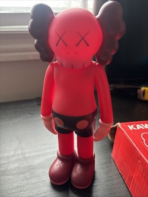 KAWS Five Years Later Companion Original Figure Red | eBay