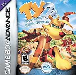 Ty the Tasmanian Tiger 2: Bush Rescue (Nintendo Game Boy Advance, 2004) - European Version
