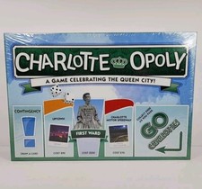 Charlotte-Opoly Board Game Charlotte NC North Carolina Made In USA
