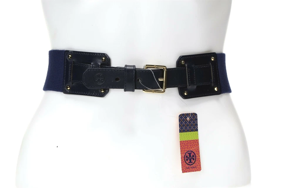 Cinturón Mujer TORY BURCH Amy Azul Marino Talla XXS 135216 Foto 2 de 3