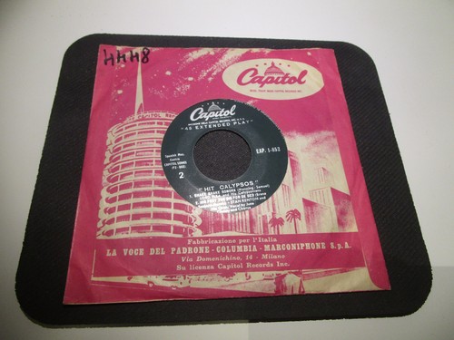 DISCO VINILE 45-"HIT CALYPSOS"-EAP. 1-852-CAPITOL 45 EP - F1 - 852 I / F2 85 - Imagen 4 de 4