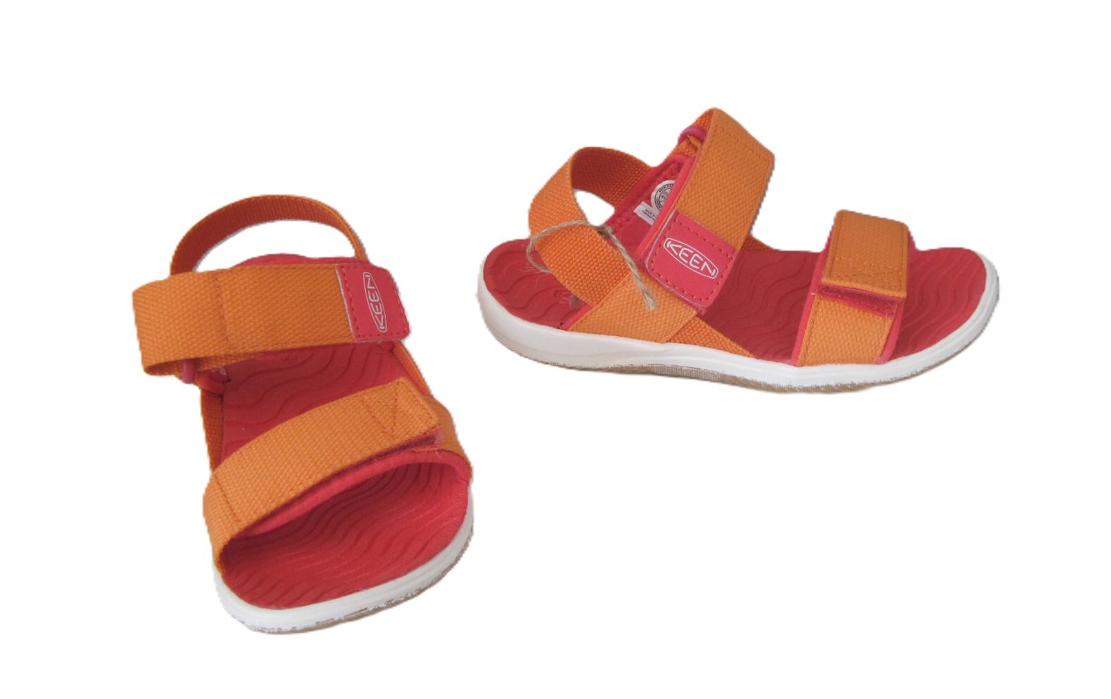 Sandali con cinturino posteriore Keen Elle mandarino taglia 27 28 *NUOVI *