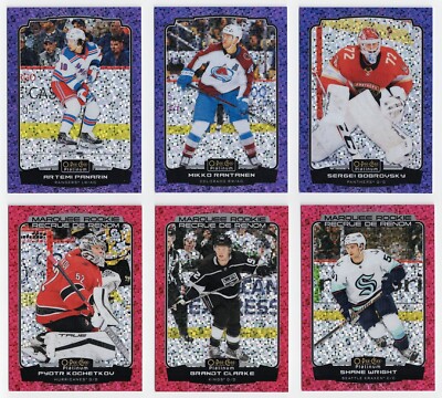 2022-23 O-Pee-Chee OPC Platinum Violet Pixels #/299 Pick From List !!