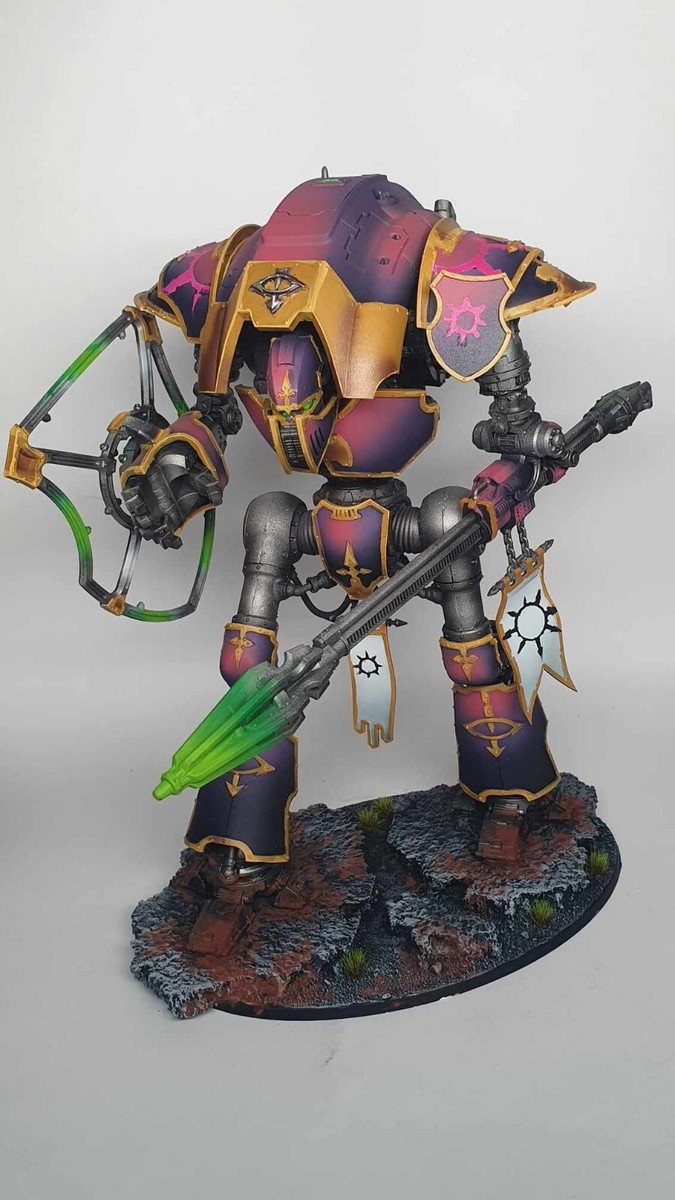 WARHAMMER 40K CHAOS KNIGHTS - Painting Commission - READ INFO