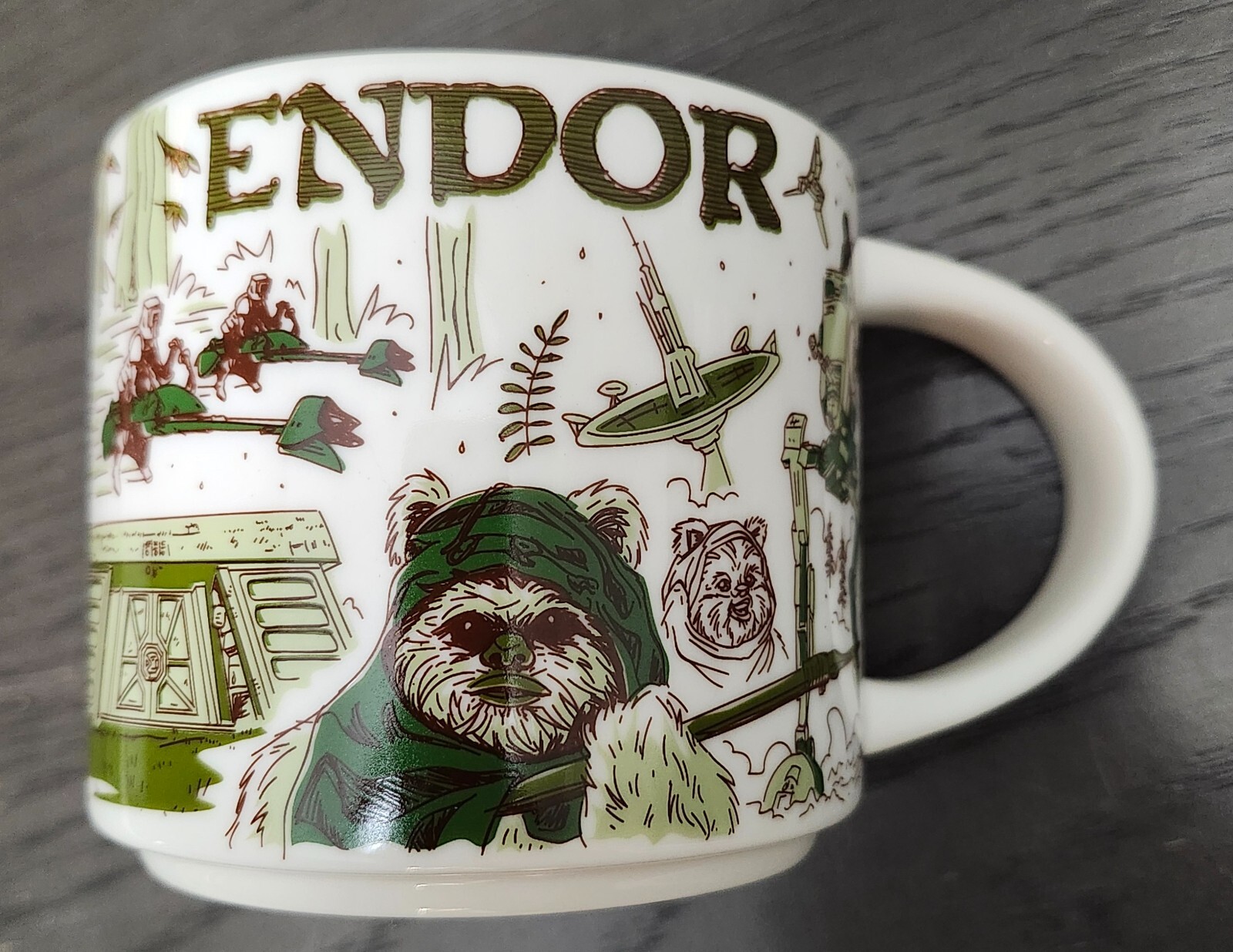 Disney Parks 2021 Starbucks Star Wars Been There Series ENDOR 14oz Mug