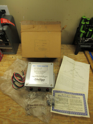 NOS WN PHILLIPS S-200 2403 HDA POWER-MASTER 240V