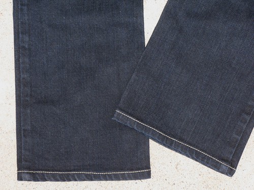 Pantalones de mezclilla Diesel Liv bajos ajustados para mujer talla 31 azul oscuro con elástico hechos en Italia L 28,5 - Imagen 6 de 8