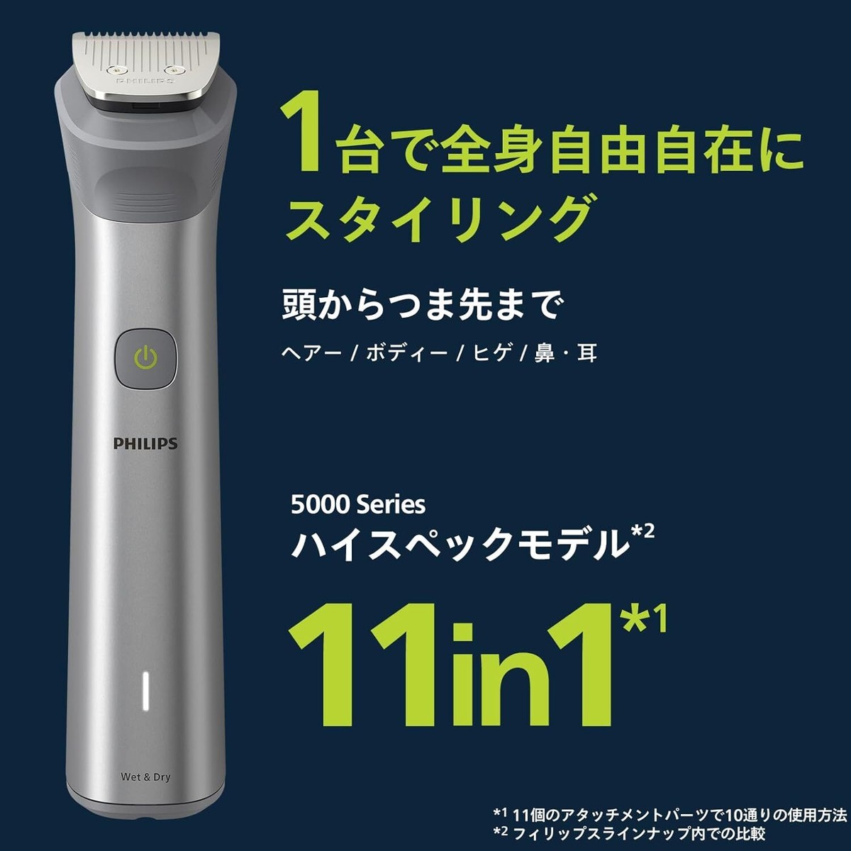 PHILIPS 2024 Model All-in-One Trimmer Kit 5000 Series PHILIPS 2024 Model All-in-One Trimmer Kit 5000 Series