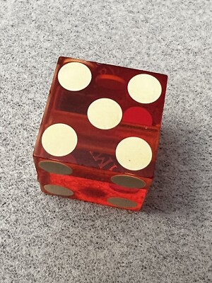 Used Trump Plaza Green Casino Dice Atlantic City Drilled PB35 | eBay