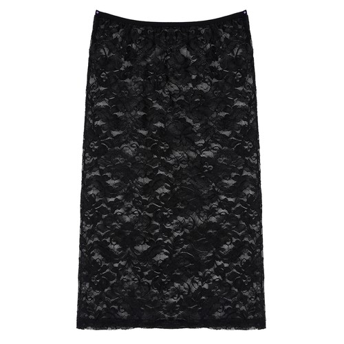 Sexy-women Mini Dress Skirt See-through Lace Strapless Sheer Bodycon Dress Club - Picture 16 of 33