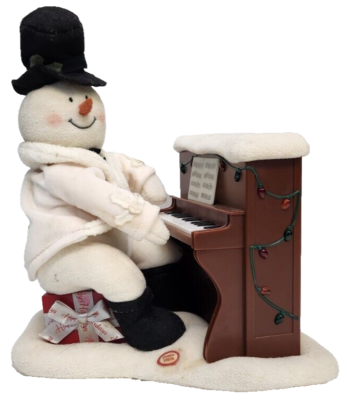 2005 Hallmark Jingle Pals Piano Playing Singing Snowman | eBay
